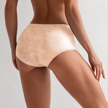 5 Pack - Beige Jacquard Leakproof Underwear