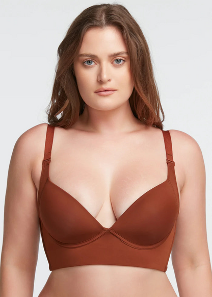 Adjustable Wired Pushup Bra (Black + Brown + Beige)